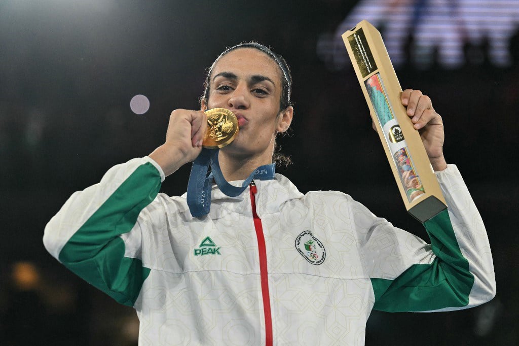 JUSTICE SERVED: Boxer in gender row wins Paris Games gold